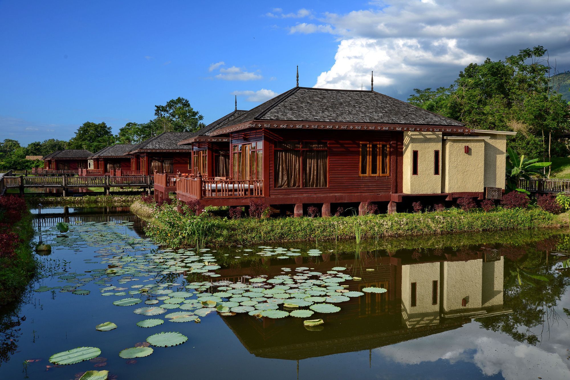 Aureum Palace Hotel & Resort Inle Nyaung Shwe Kültér fotó