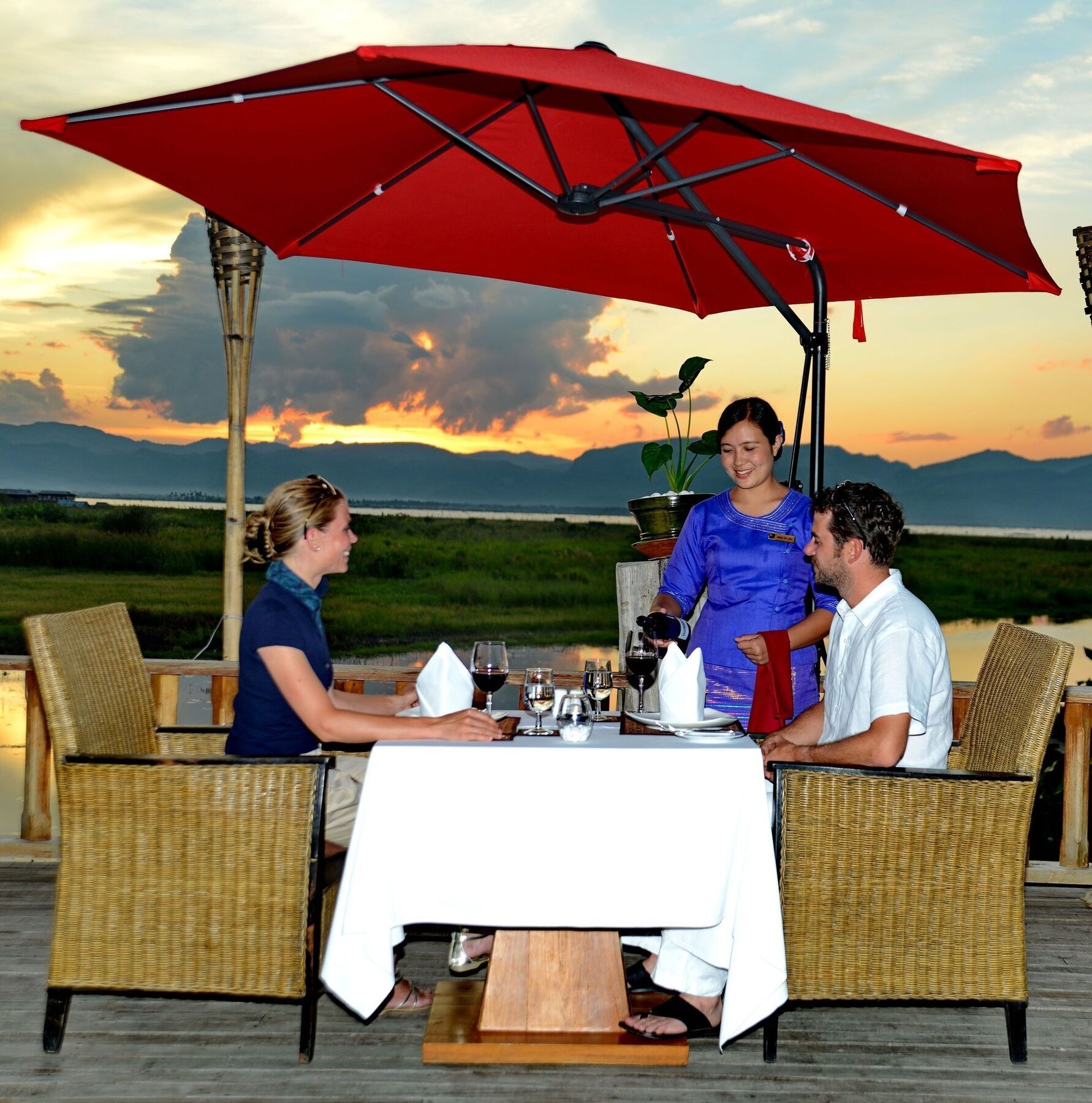 Aureum Palace Hotel & Resort Inle Nyaung Shwe Kültér fotó